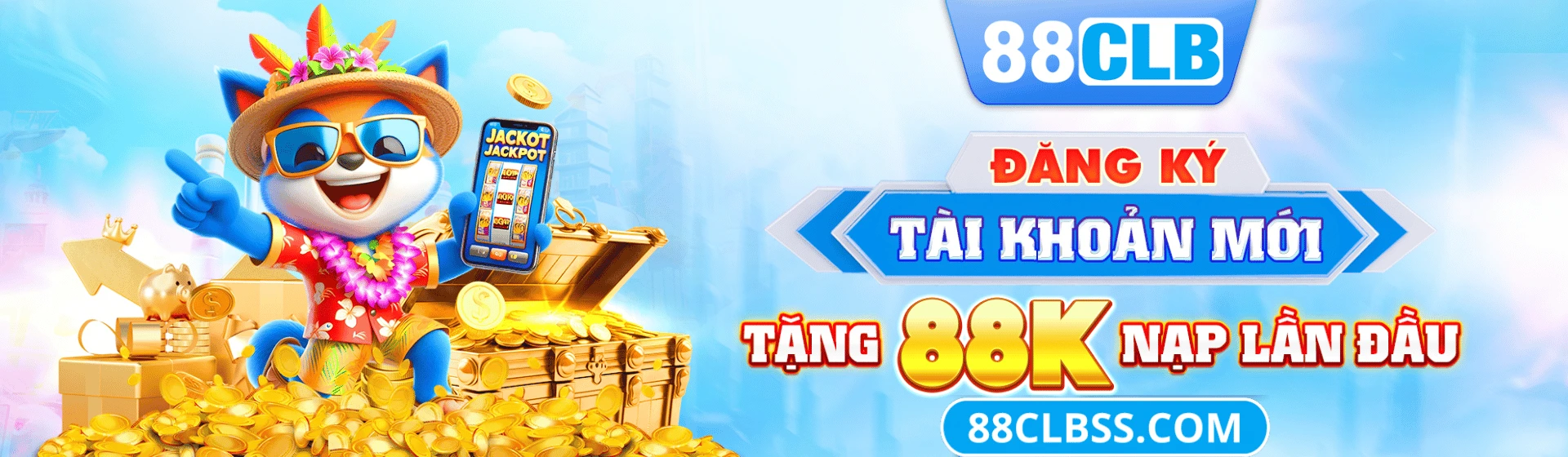 Banner nạp lần đầu tại 88clb tặng 88k