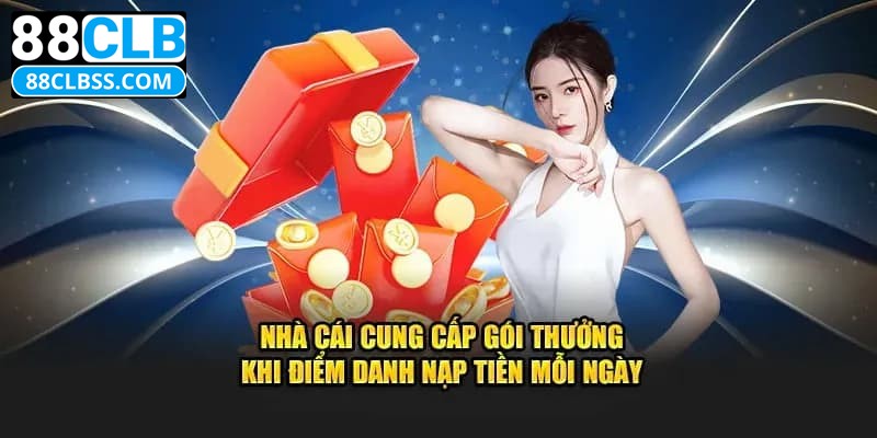 Đăng nhập và điểm danh để nhận thưởng từ nhà cái